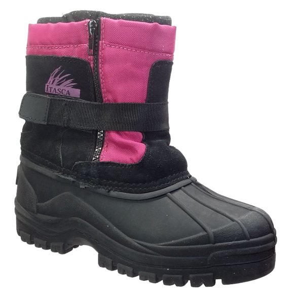 Itasca Snow Stomper pink black Boots for G… - Picture 4 of 9